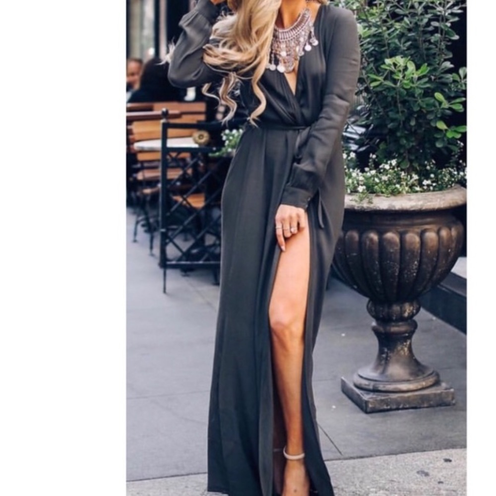 Vici Bardot wrap dress